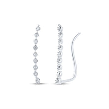Load image into Gallery viewer, 10K White Gold Gift - Ready Diamond Earrings Gift Edition - Splendid Jewellery