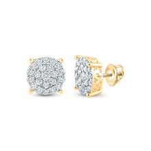 Load image into Gallery viewer, 10K Yellow Gold Gift - Ready Diamond Earrings with Natural Sparkle - Splendid Jewellery