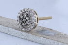 Brown Diamond Stud Earrings with Natural Sparkle - Splendid Jewellery