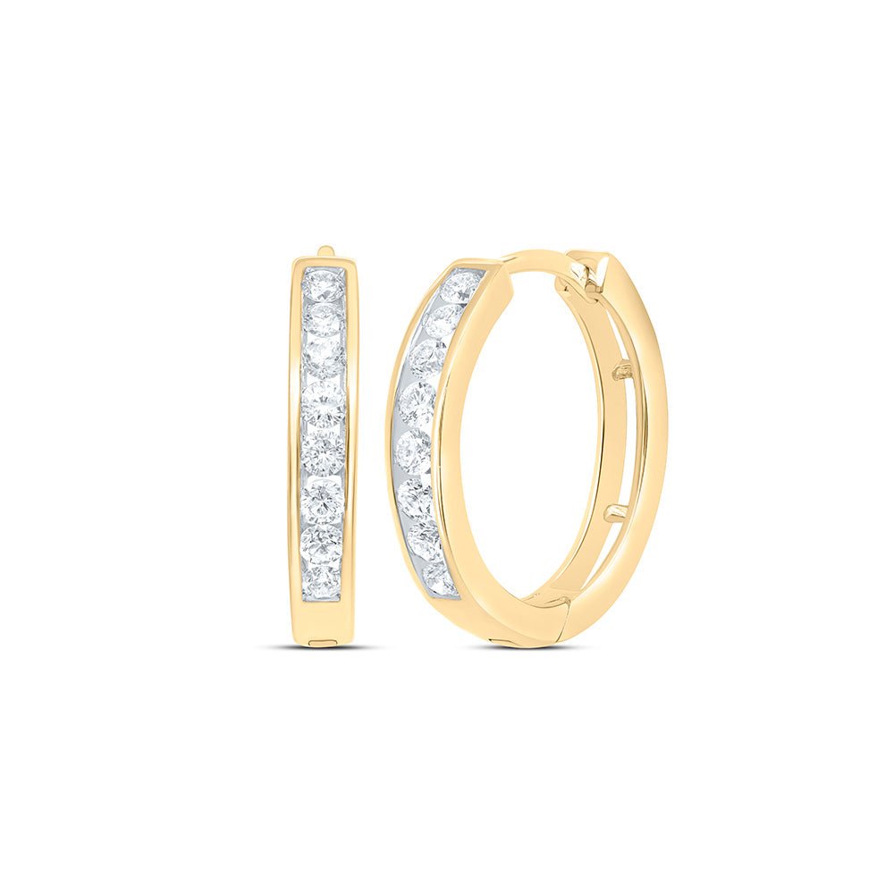 10K Yellow Gold Gift - Ready Diamond Earrings Gift Edition - Splendid Jewellery