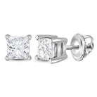 14K White Gold Luxury Diamond Stud Earrings Gift Edition - Splendid Jewellery
