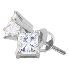14K White Gold Diamond Earrings for Everyday Wear for Everyday Wear - Splendid Jewellery