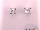 14K White Gold Gift - Ready Diamond Earrings with Fine Detail - Splendid Jewellery