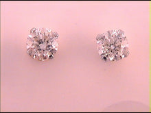 Load image into Gallery viewer, 14K Yellow Gold Diamond Earrings for Everyday Wear with Fine Detail - Splendid Jewellery