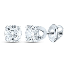 Load image into Gallery viewer, Diamond Stud Earrings in 14K White Gold Gift Edition - Splendid Jewellery