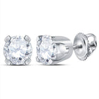Round Diamond Stud Earrings 1/2 Cttw - Splendid Jewellery