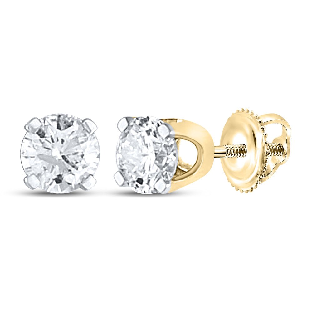 Diamond Stud Earrings with Natural Sparkle with Elegant Styling - Splendid Jewellery