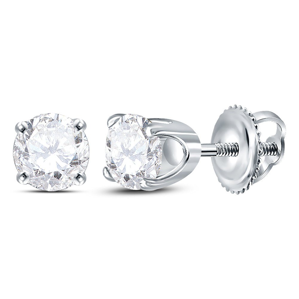 Diamond Stud Earrings with Natural Sparkle for Everyday Wear - Splendid Jewellery