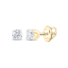 Load image into Gallery viewer, 14K Yellow Gold Gift - Ready Diamond Earrings with Natural Sparkle - Splendid Jewellery