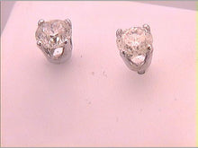 Load image into Gallery viewer, 10K White Gold Luxury Diamond Stud Earrings with Natural Sparkle - Splendid Jewellery