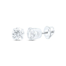 Load image into Gallery viewer, Round Diamond Stud Earrings 1 Cttw Gift Edition - Splendid Jewellery