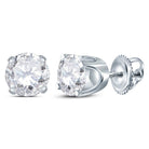 Round Diamond Stud Earrings 1 Cttw Gift Edition - Splendid Jewellery