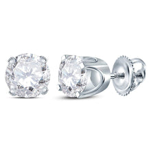 Load image into Gallery viewer, Round Diamond Stud Earrings 1 Cttw Gift Edition - Splendid Jewellery