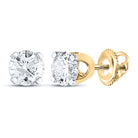 Round Diamond Stud Earrings 1/4 Cttw - Splendid Jewellery