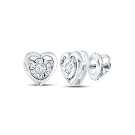 Sterling Silver Diamond Earrings for Everyday Wear with Elegant Styling - Splendid Jewellery
