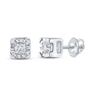 Sterling Silver Luxury Diamond Earrings Gift Edition - Splendid Jewellery