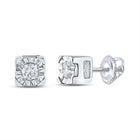 Sterling Silver Luxury Diamond Earrings Gift Edition - Splendid Jewellery
