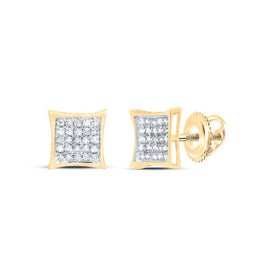Gold Elegant Earrings with Diamond Gift Edition - Splendid Jewellery