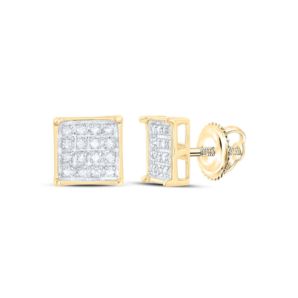 Sterling Silver Diamond Earrings for Everyday Wear with Natural Sparkle - Splendid Jewellery