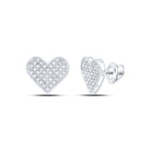 Diamond Fine Jewellery Cluster Earrings for Everyday Wear - Splendid Jewellery