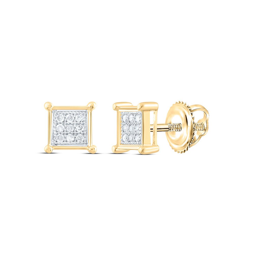 Gold Luxury Diamond Earrings with Elegant Styling - Splendid Jewellery
