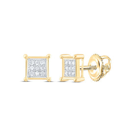 Gold Luxury Diamond Earrings with Elegant Styling - Splendid Jewellery