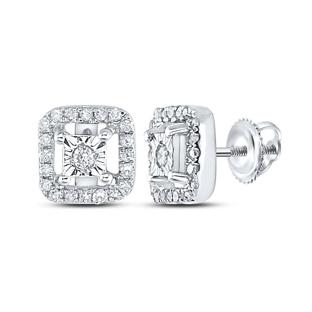 Diamond Earrings with Natural Sparkle with Elegant Styling - Splendid Jewellery