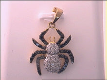 Load image into Gallery viewer, Sterling Silver Diamond Spider Pendant 3/4 Cttw - Splendid Jewellery