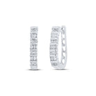 Diamond Fine Jewellery Hoop Earrings with Fine Detail - Splendid Jewellery