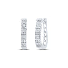 Diamond Fine Jewellery Hoop Earrings with Fine Detail - Splendid Jewellery