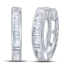 Sterling Silver Diamond Earrings for Everyday Wear - Splendid Jewellery