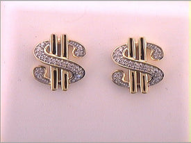 Round Diamond Earrings 1/10 Cttw - Splendid Jewellery