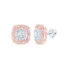 Gold Luxury Diamond Earrings - Splendid Jewellery