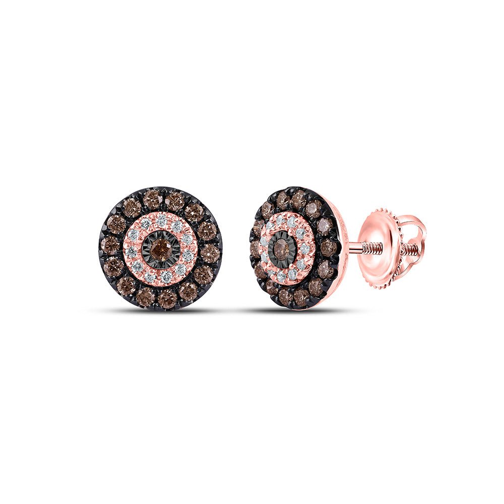 Brown Diamond Earrings with Natural Sparkle Gift Edition - Splendid Jewellery