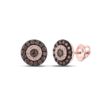 Load image into Gallery viewer, Brown Diamond Earrings with Natural Sparkle Gift Edition - Splendid Jewellery