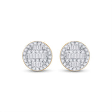 Load image into Gallery viewer, 10K Yellow Gold Diamond Earrings for Everyday Wear - Splendid Jewellery