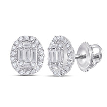 Load image into Gallery viewer, Baguette Diamond Earrings 3/8 Cttw Gift Edition - Splendid Jewellery