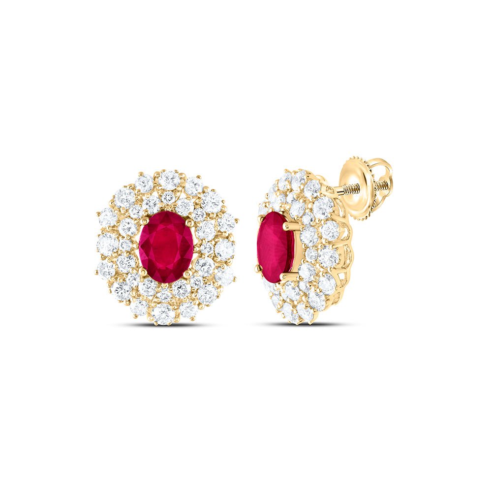 Ruby Fine Jewellery Earrings with Elegant Styling - Splendid Jewellery