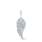 Sterling Silver Round Diamond Gift Pendant 1/8 Cttw - Splendid Jewellery