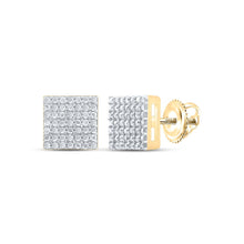 Load image into Gallery viewer, Gold Elegant Earrings with Diamond with Elegant Styling - Splendid Jewellery