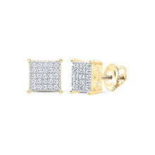 Load image into Gallery viewer, Diamond Earrings in Gold with Elegant Styling - Splendid Jewellery