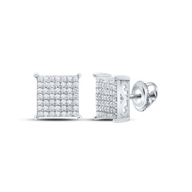 Round Diamond Earrings 1/2 Cttw Gift Edition - Splendid Jewellery