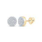 Round Diamond Earrings 1/3 Cttw Gift Edition - Splendid Jewellery