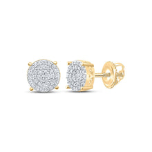 Load image into Gallery viewer, Gold Elegant Earrings with Diamond - Splendid Jewellery
