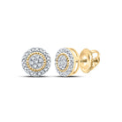 Gold Gift - Ready Diamond Earrings with Fine Detail - Splendid Jewellery