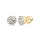 Gold Gift - Ready Diamond Earrings with Fine Detail - Splendid Jewellery