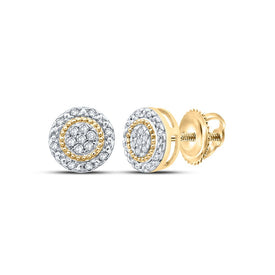 Gold Gift - Ready Diamond Earrings with Fine Detail - Splendid Jewellery