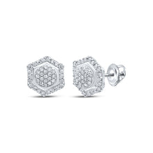 Load image into Gallery viewer, Sterling Silver Gift - Ready Diamond Earrings with Elegant Styling - Splendid Jewellery