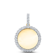 Load image into Gallery viewer, 14K Yellow Gold Round Diamond Fanuk Memory Charm Pendant 5/8 Cttw - Splendid Jewellery
