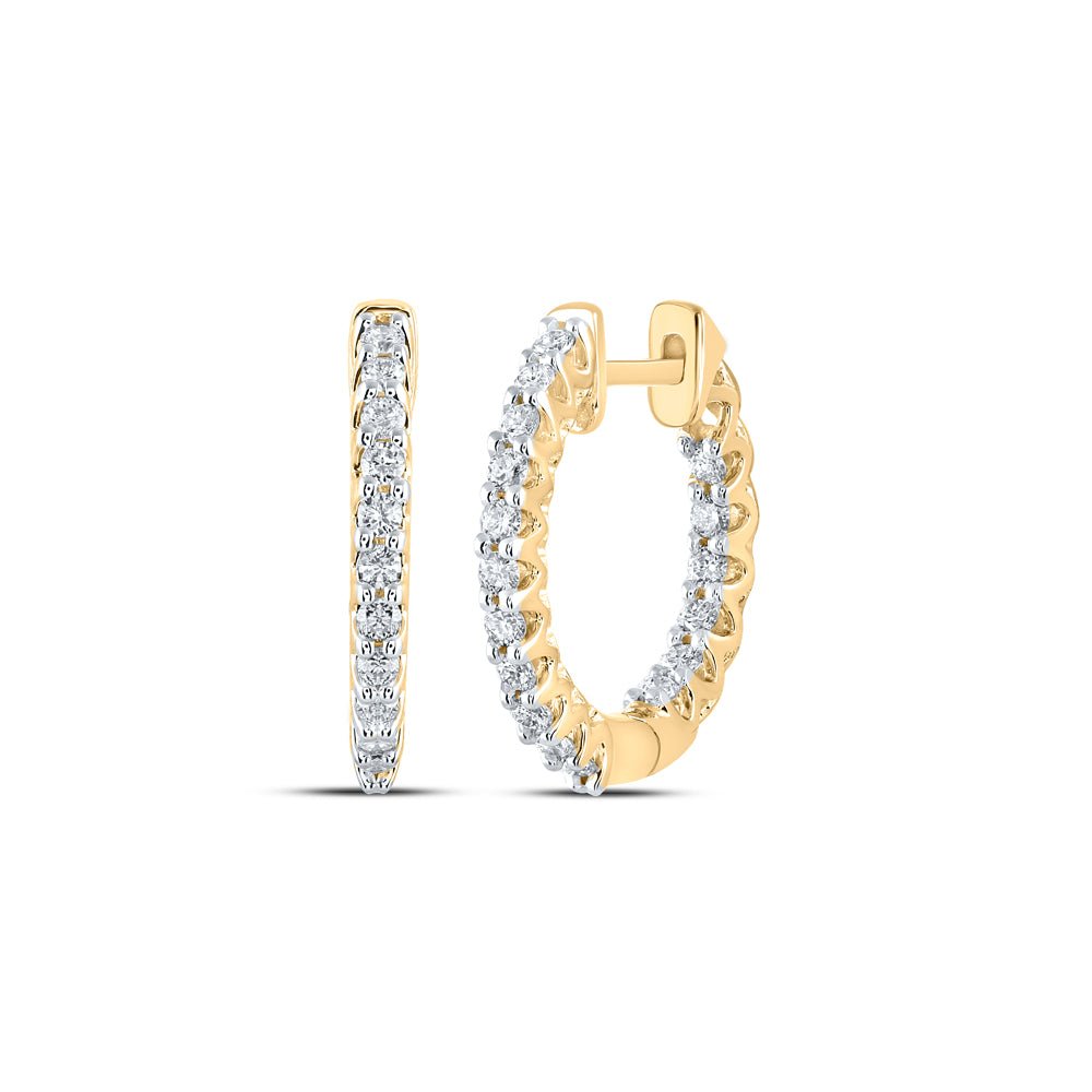 Diamond Fine Jewellery Hoop Earrings Gift Edition - Splendid Jewellery